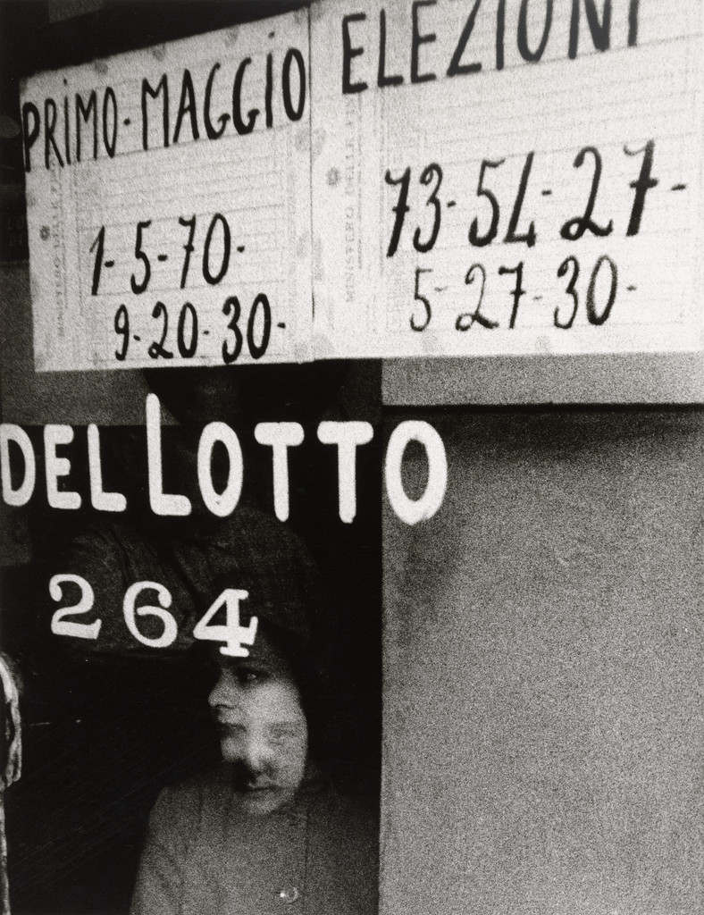 Lotto, Rome, William Klein, 1956