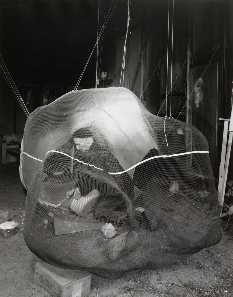 Portrait of Frederick Kiesler at Work