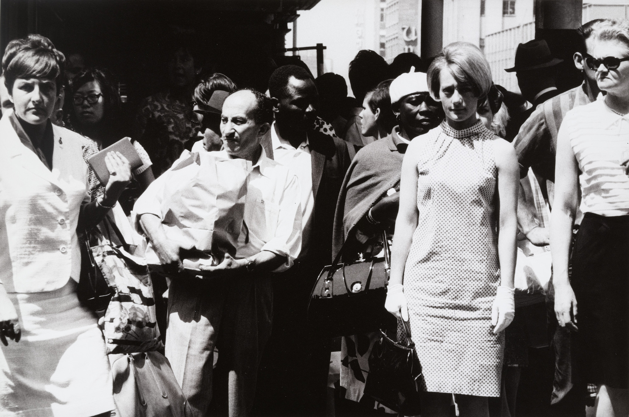 David Goldblatt. On Eloff Street, Johannesburg. 1967