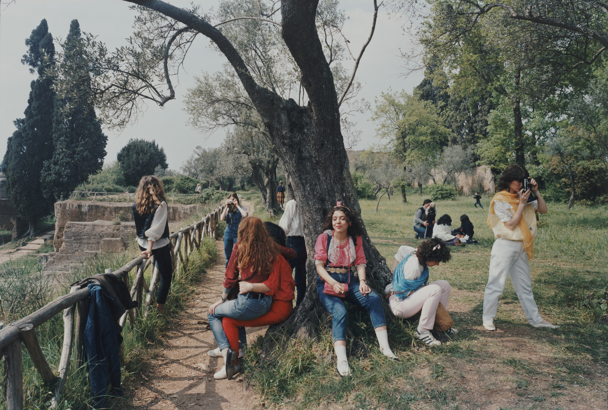 Mitch Epstein. Hadrian&#39;s Villa, Italy. 1982