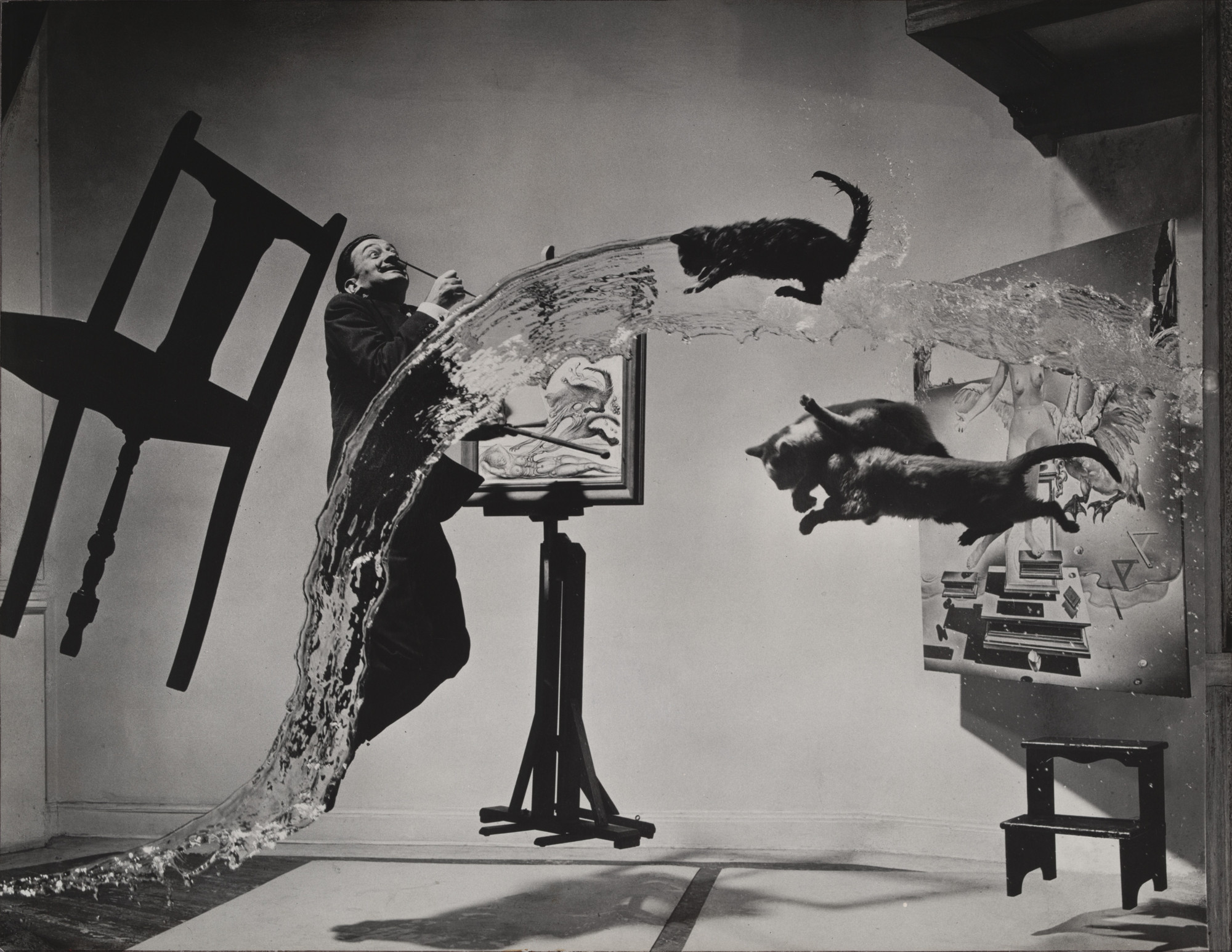 Philippe Halsman. Dali Atomicus. 1948 | MoMA