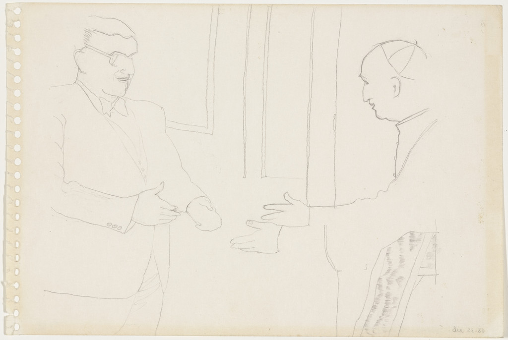 Turbay y Nuncio (Turbay and Vatican Representative)