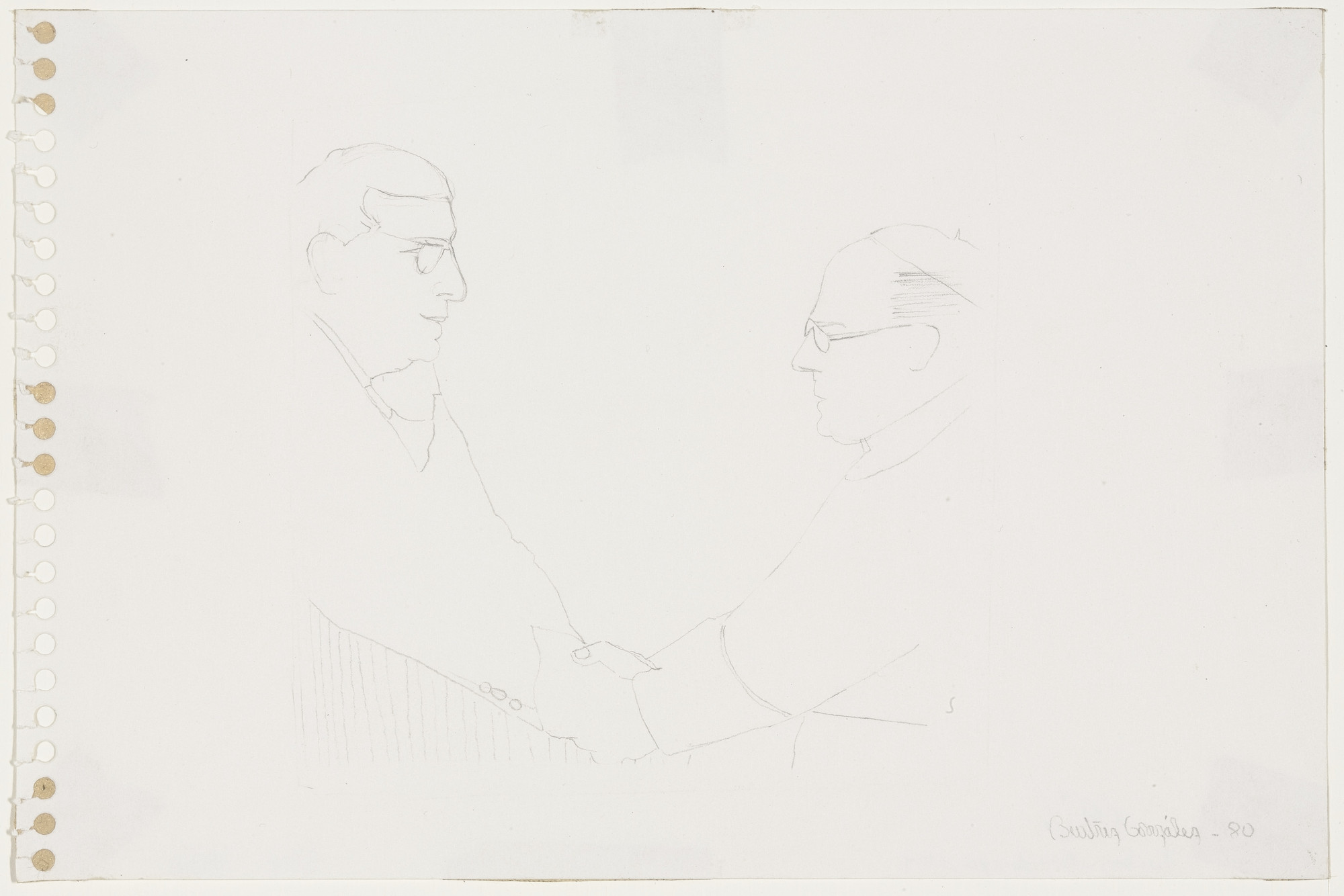 Beatriz González. Turbay y Arzobispo (Turbay and Archbishop). 1980