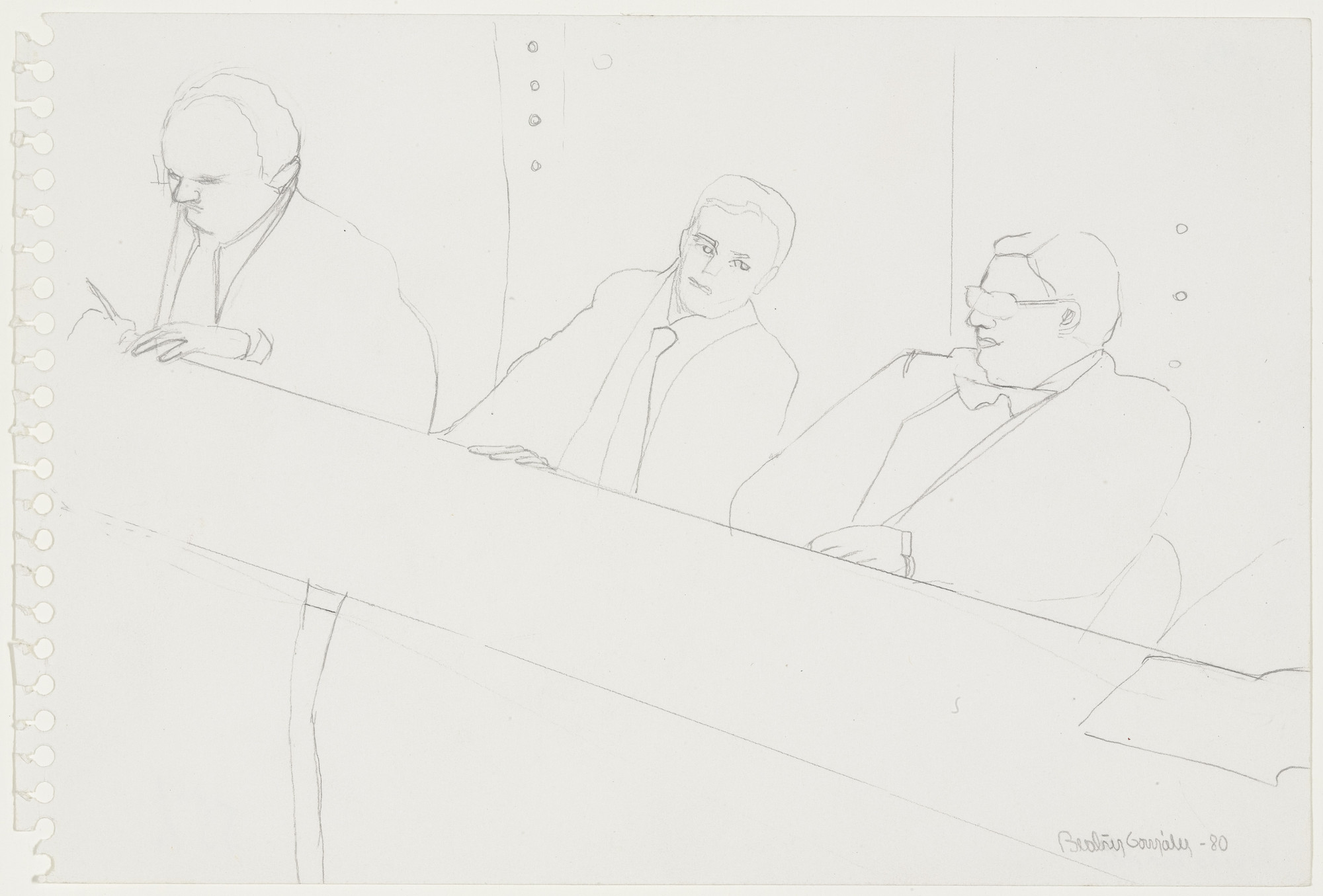 Beatriz González. Acuerdo bancario (Bank Agreement). 1980