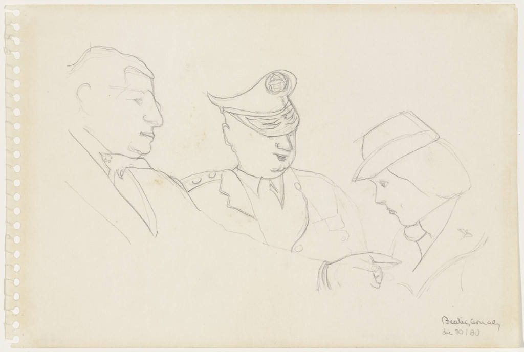 Turbay con mota (Turbay with police transit officer)