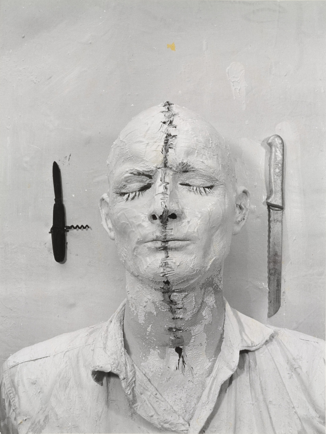 Günter Brus. Self-Painting 1. 1964