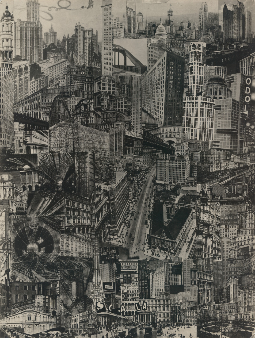 Paul Citroen. Metropolis. 1923