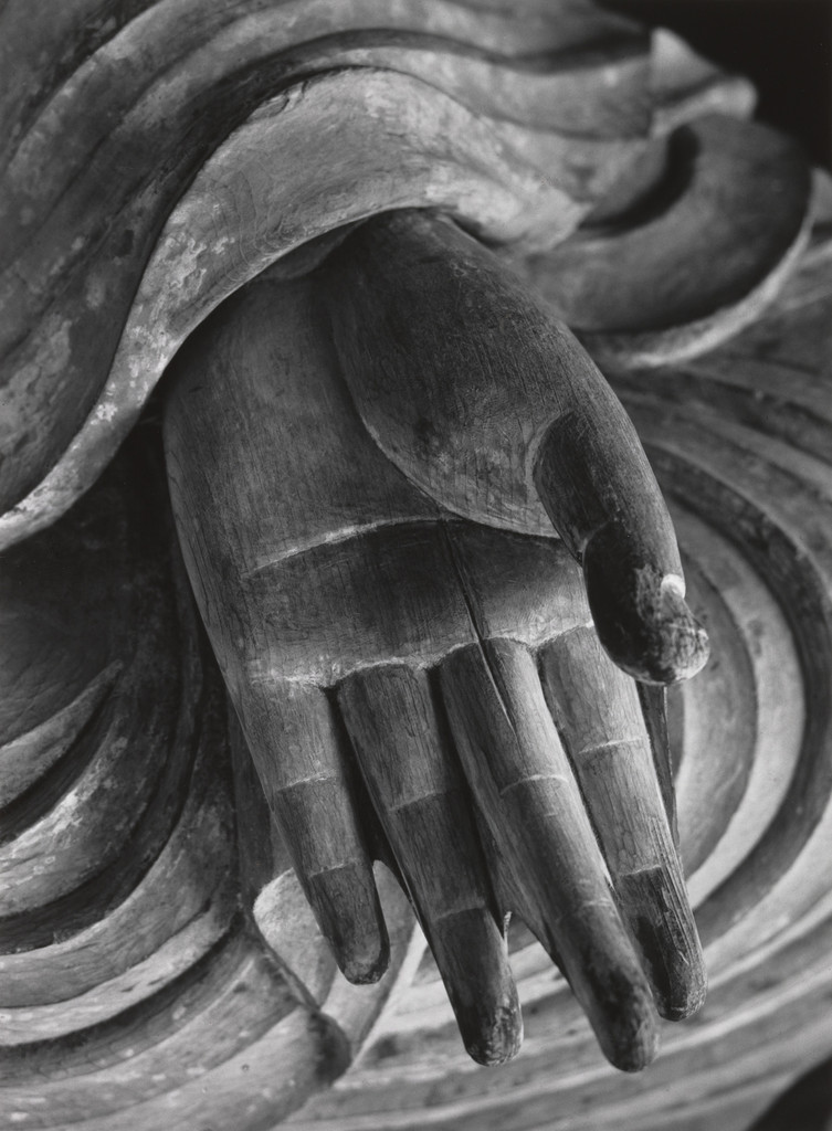 Left Hand of the Sitting Image of Buddha Shakyamuni in the Hall of Miroku, Muro-Ji, Nara