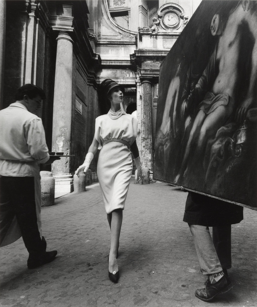 Model and Coffee and Painting, Rome