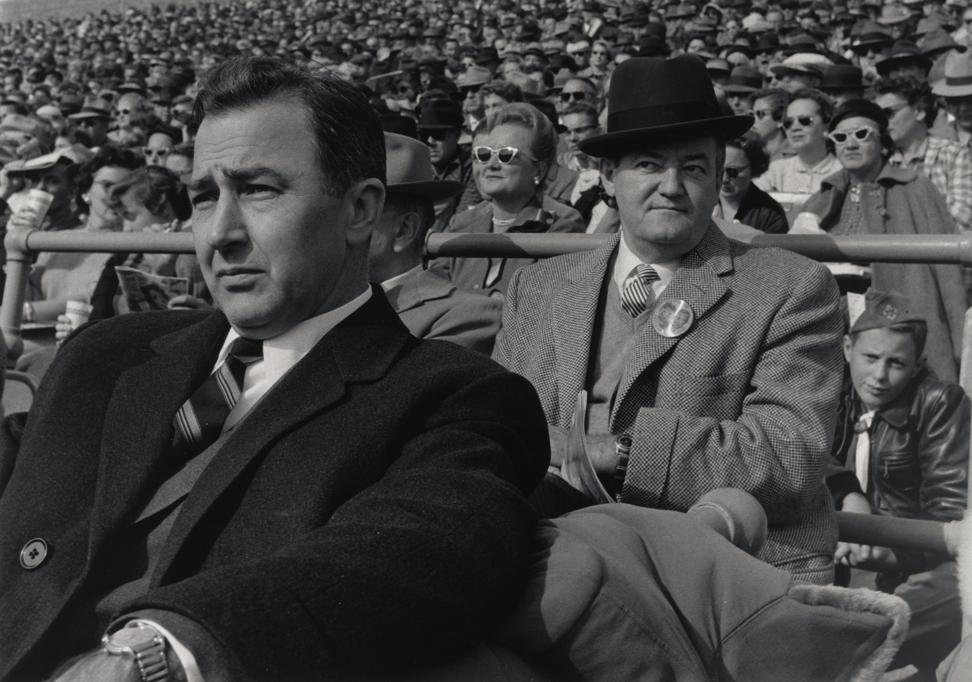 Jerome Liebling. Eugene McCarthy and Hubert Humphrey, Minneapolis. 1958