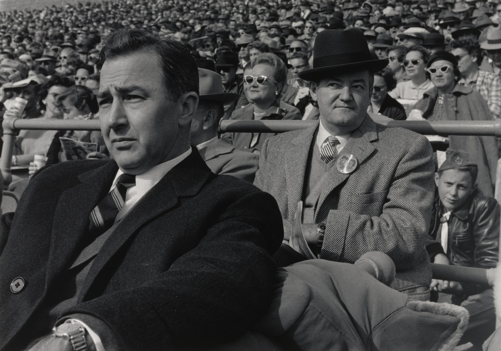 Eugene McCarthy and Hubert Humphrey, Minneapolis