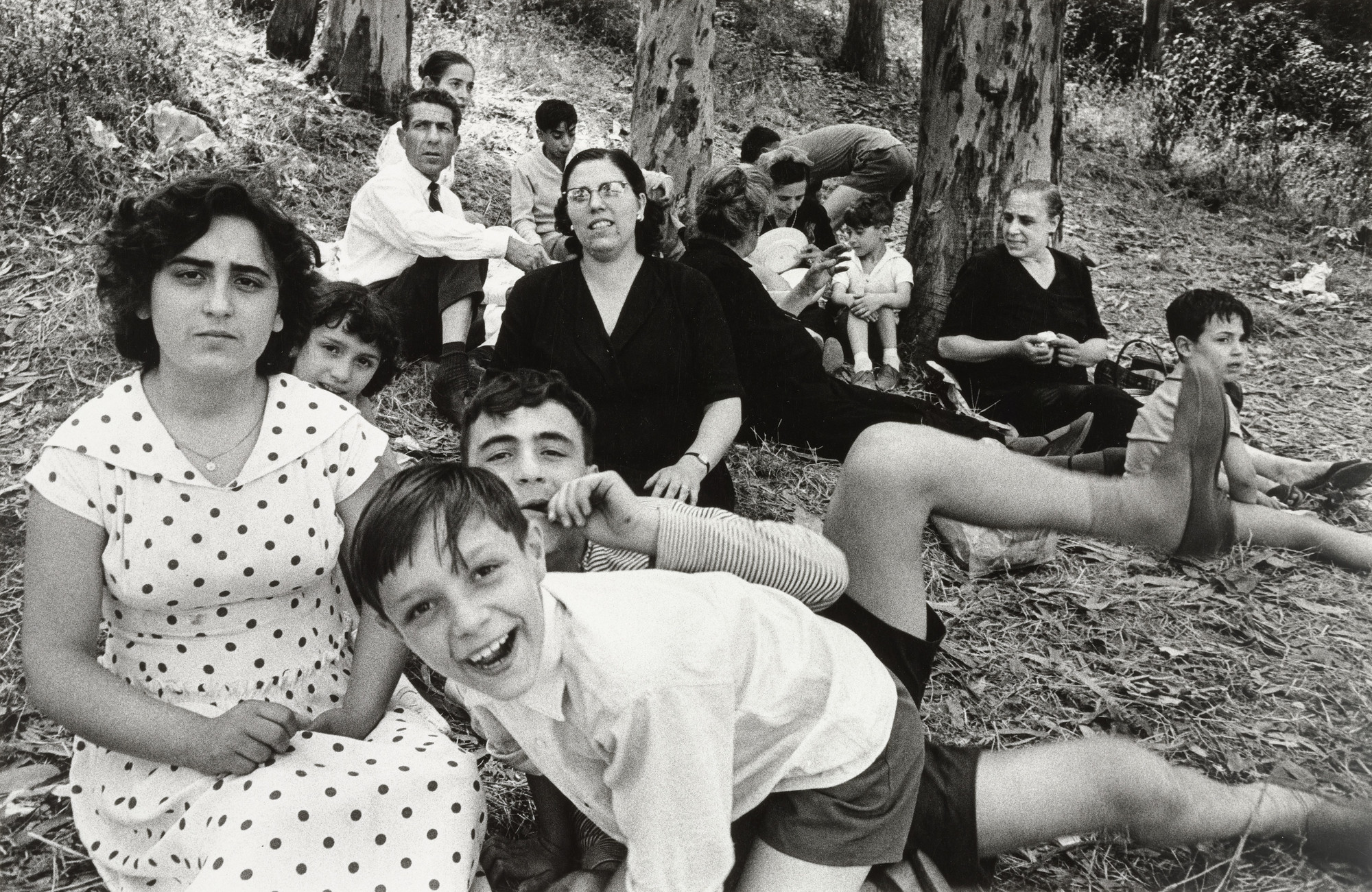 William Klein. Picnic, Rome