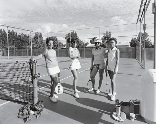 Mrs. Nancy Wheeler, Mrs. Becky Norman, Mrs. Jenny Bull, Mrs. Bobby Maguire, Tennis Club of Albuquerque