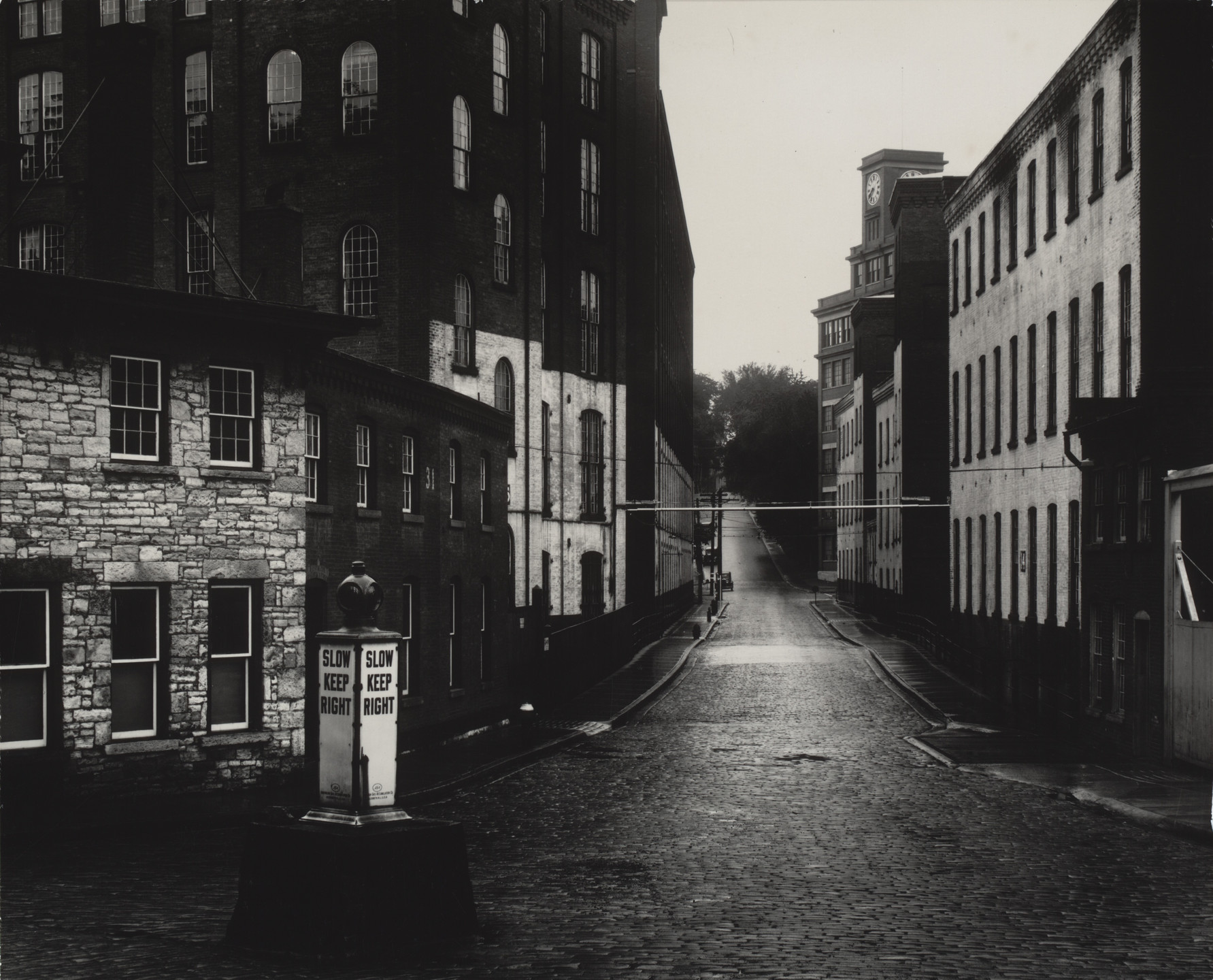 Walker Evans. Factory Street in Amsterdam New York. 1930 MoMA