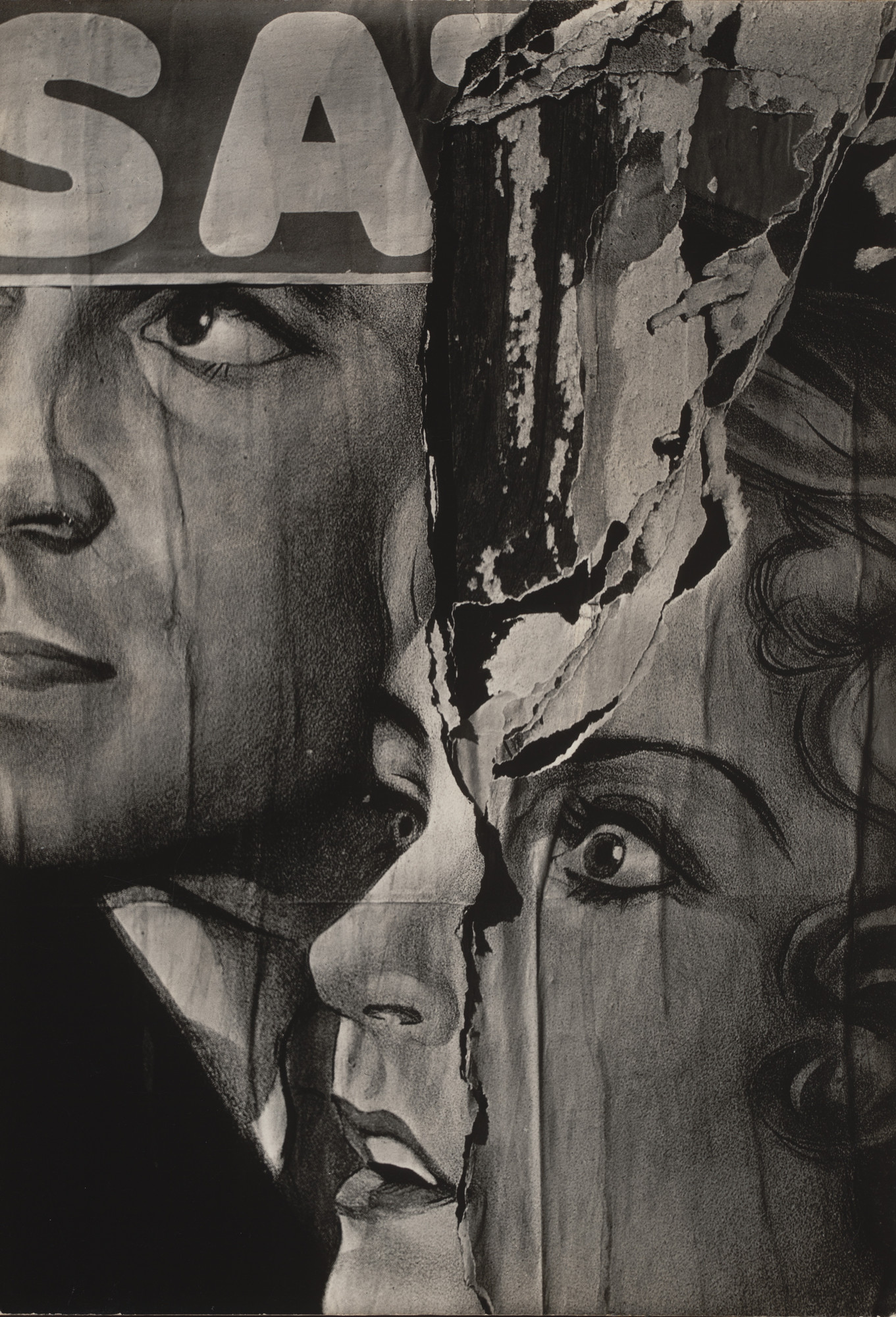 Walker Evans. Torn Movie Poster. 1930 | MoMA