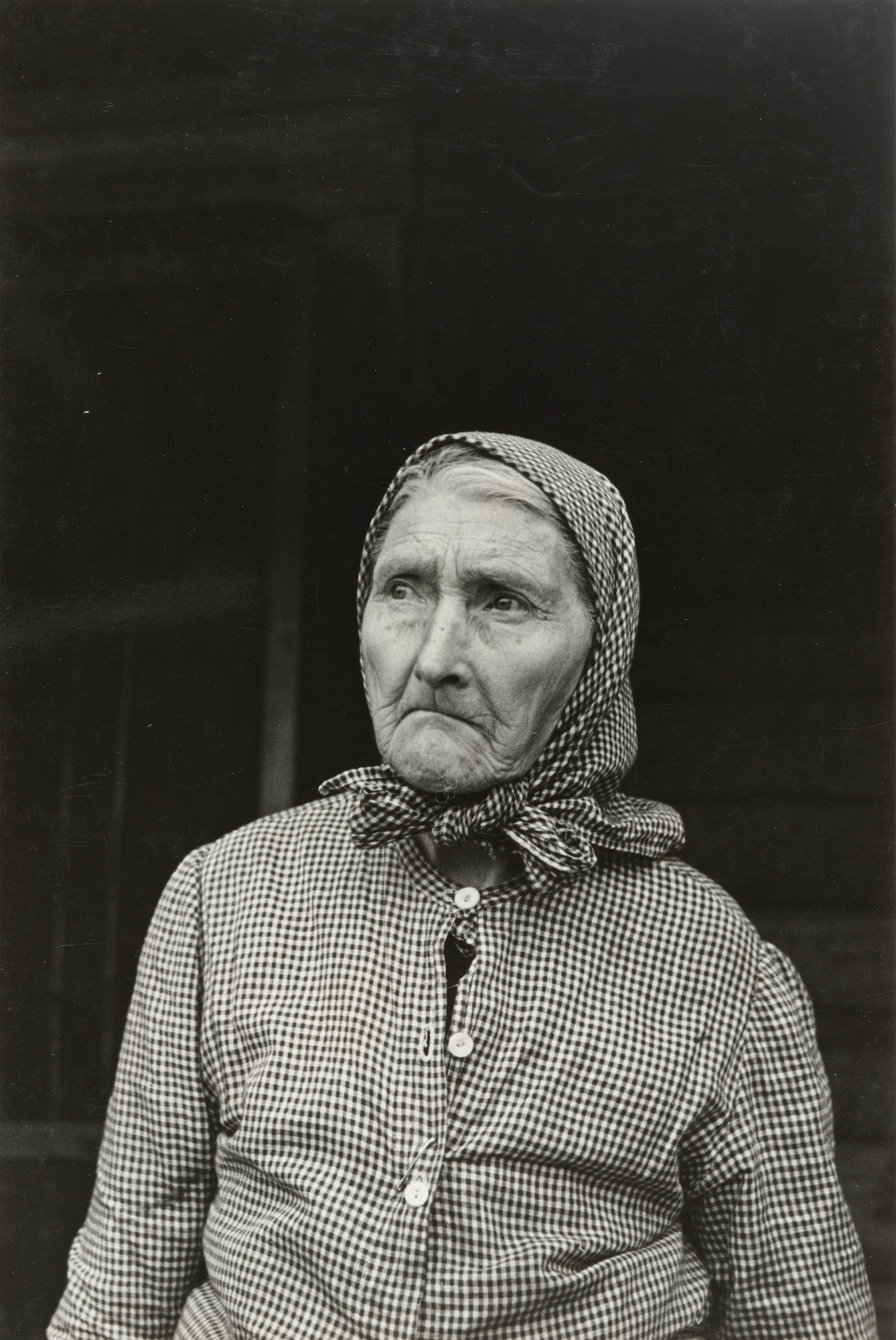 Russell Lee. Farmer's Wife, Cutover Regions, Wisconsin