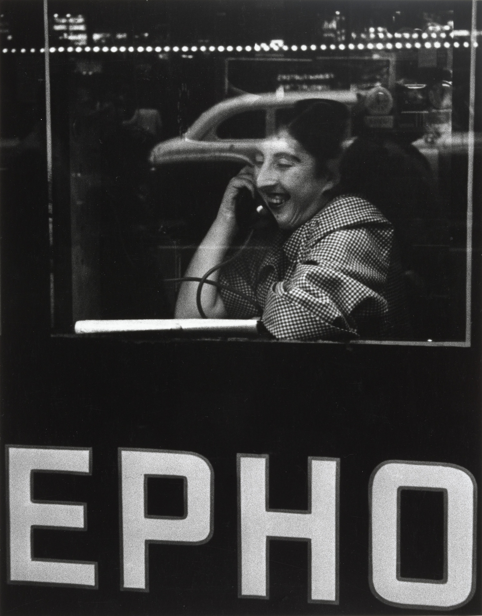 William Klein. Telephone and Girl, New York