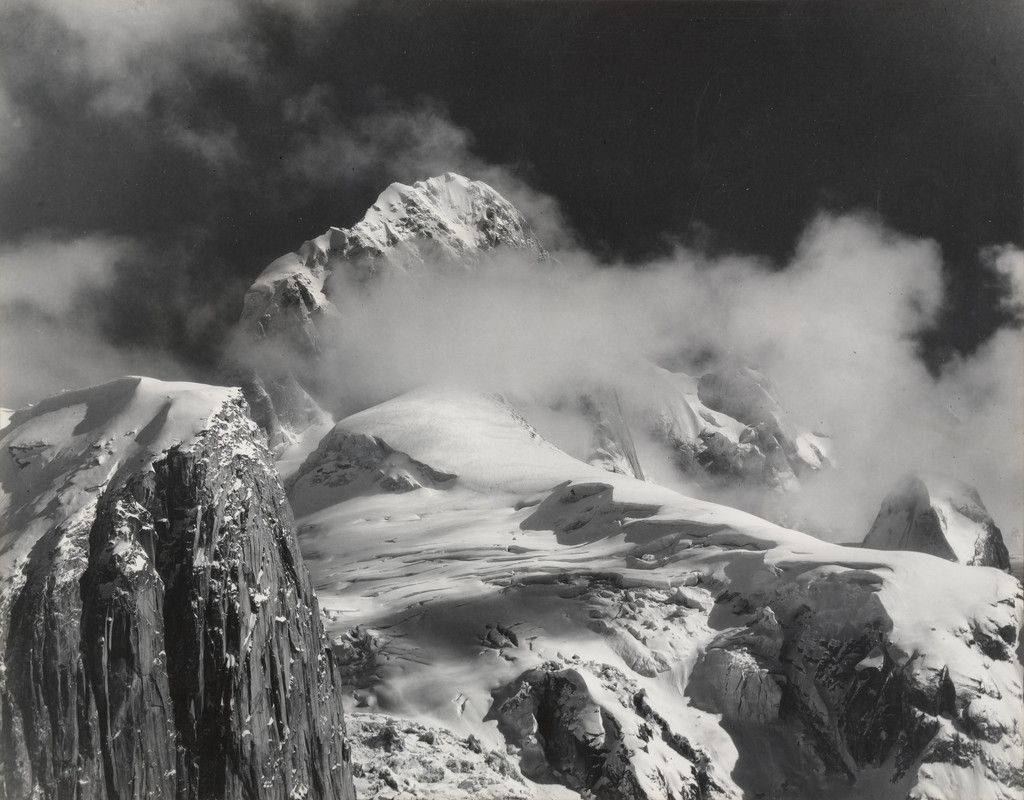 The Moose's Tooth, A 10,000 ft. Peak in the Alaska Range near Mt. McKinley