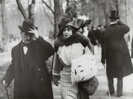 Jacques-Henri Lartigue. Bois de Boulogne, Paris. April 1910