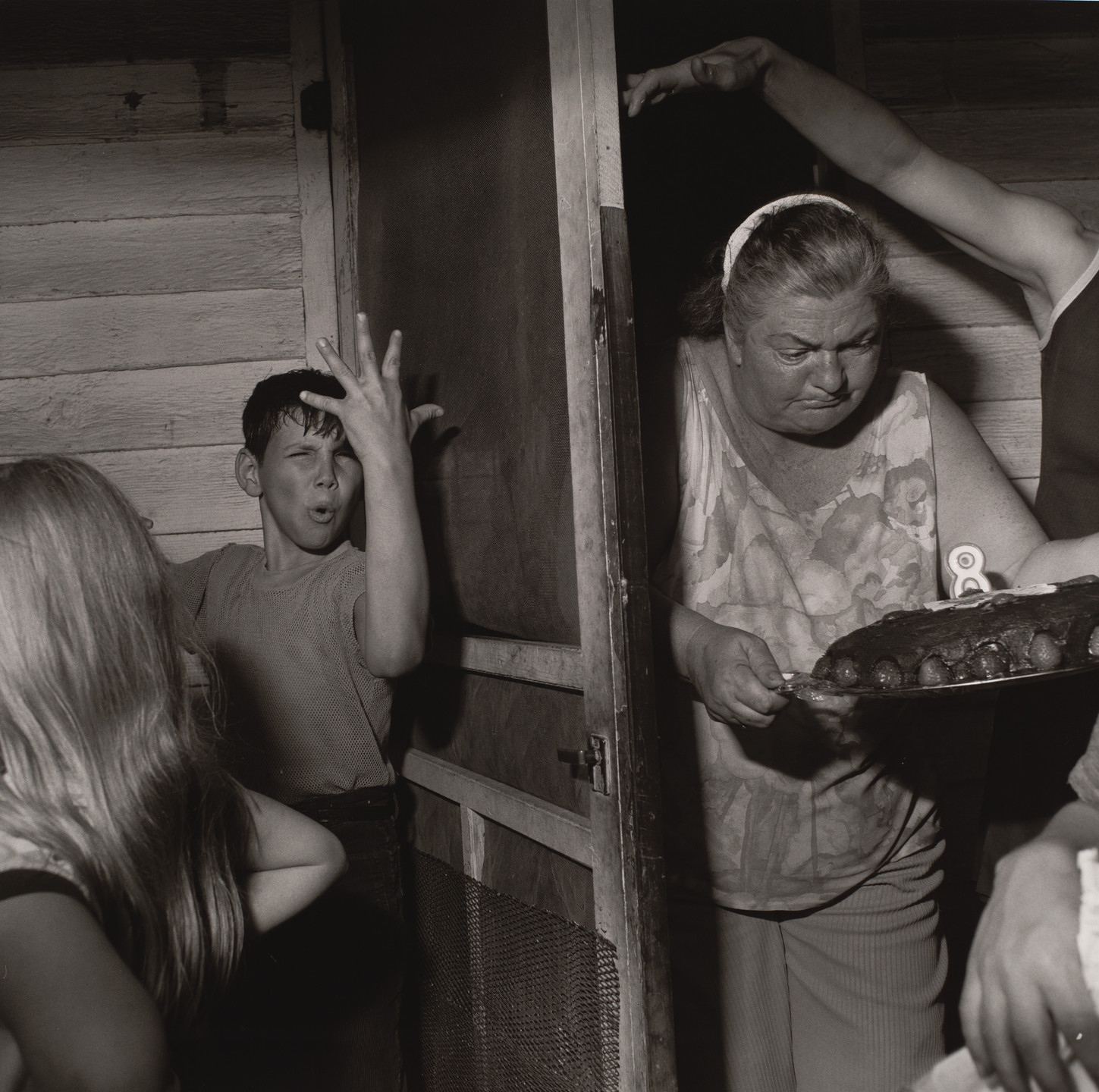 Larry Fink. Pat Sabatine&#39;s Eighth Birthday Party. 1977