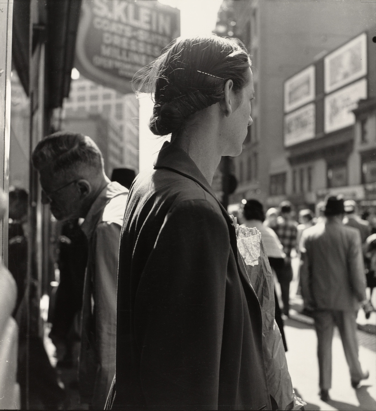 Dorothea Lange. Union Square, New York. 1952