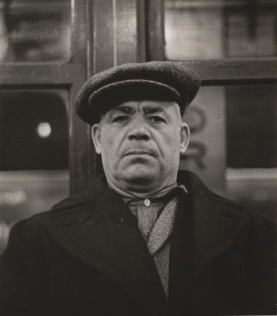 Subway Portrait, Walker Evans, 1938-41