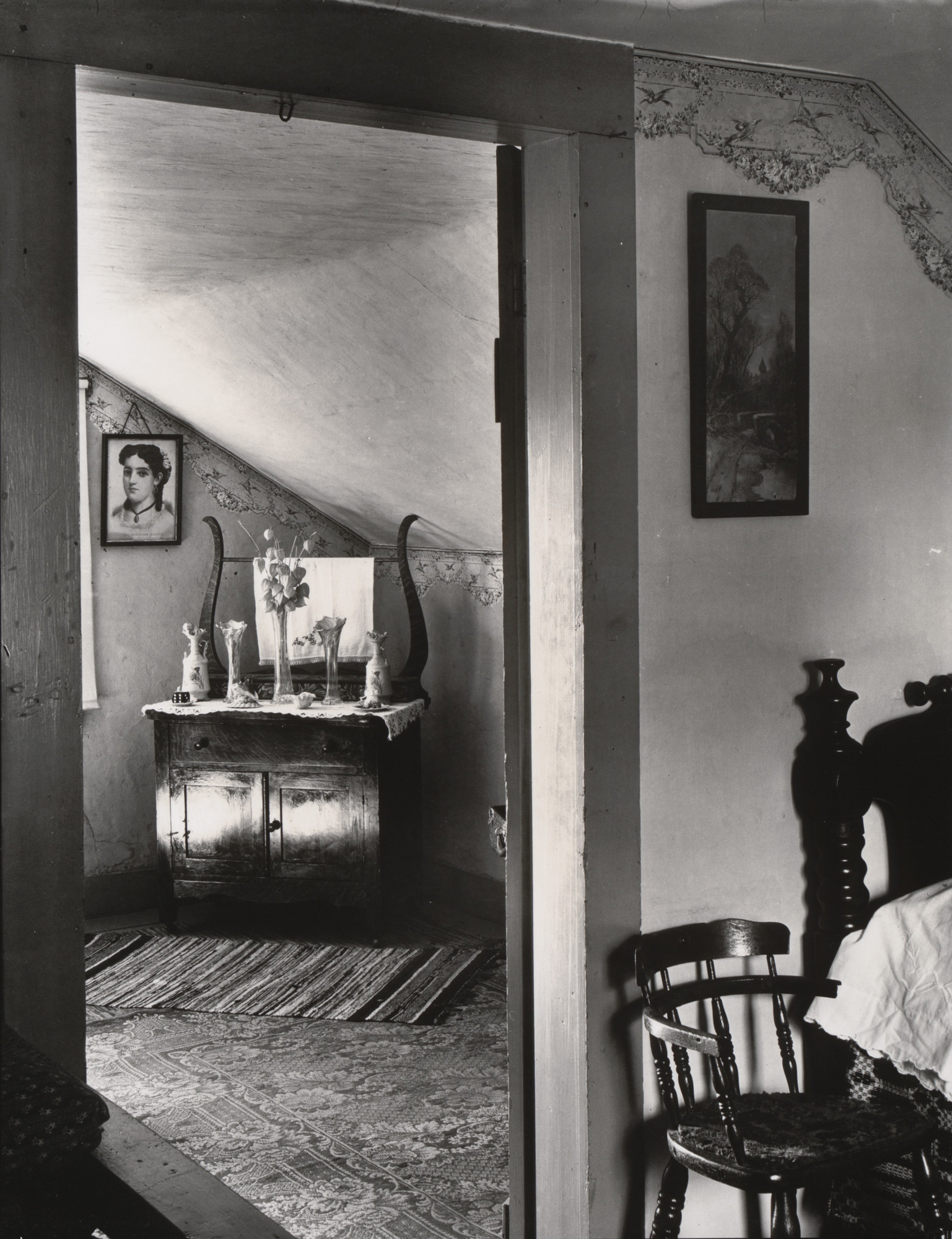 Walker Evans. Interior near Copake, New York