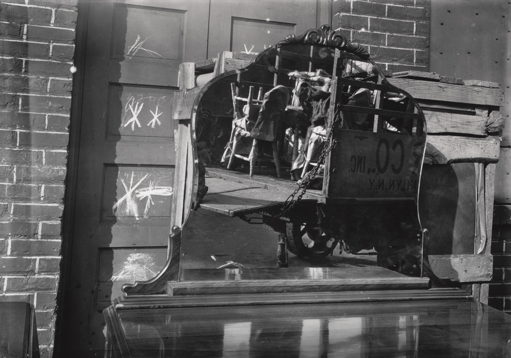 Moving Truck and Bureau Mirror