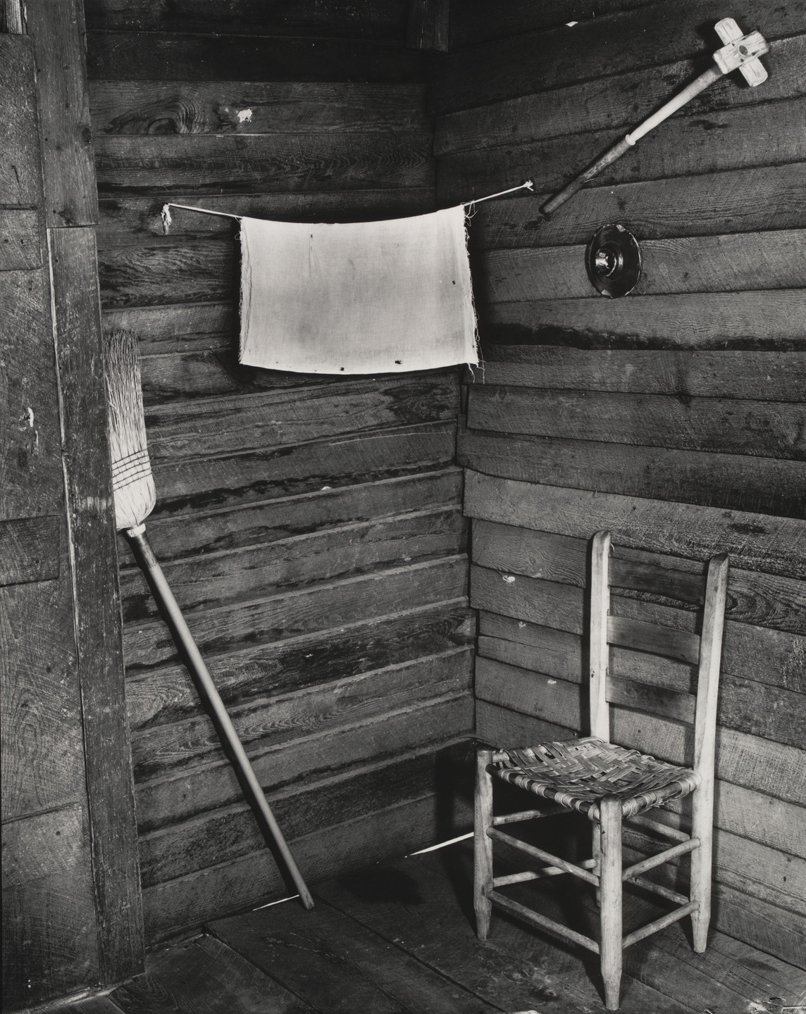 Walker Evans. Kitchen Corner, Tenant Farmhouse, Hale County, Alabama. 1936