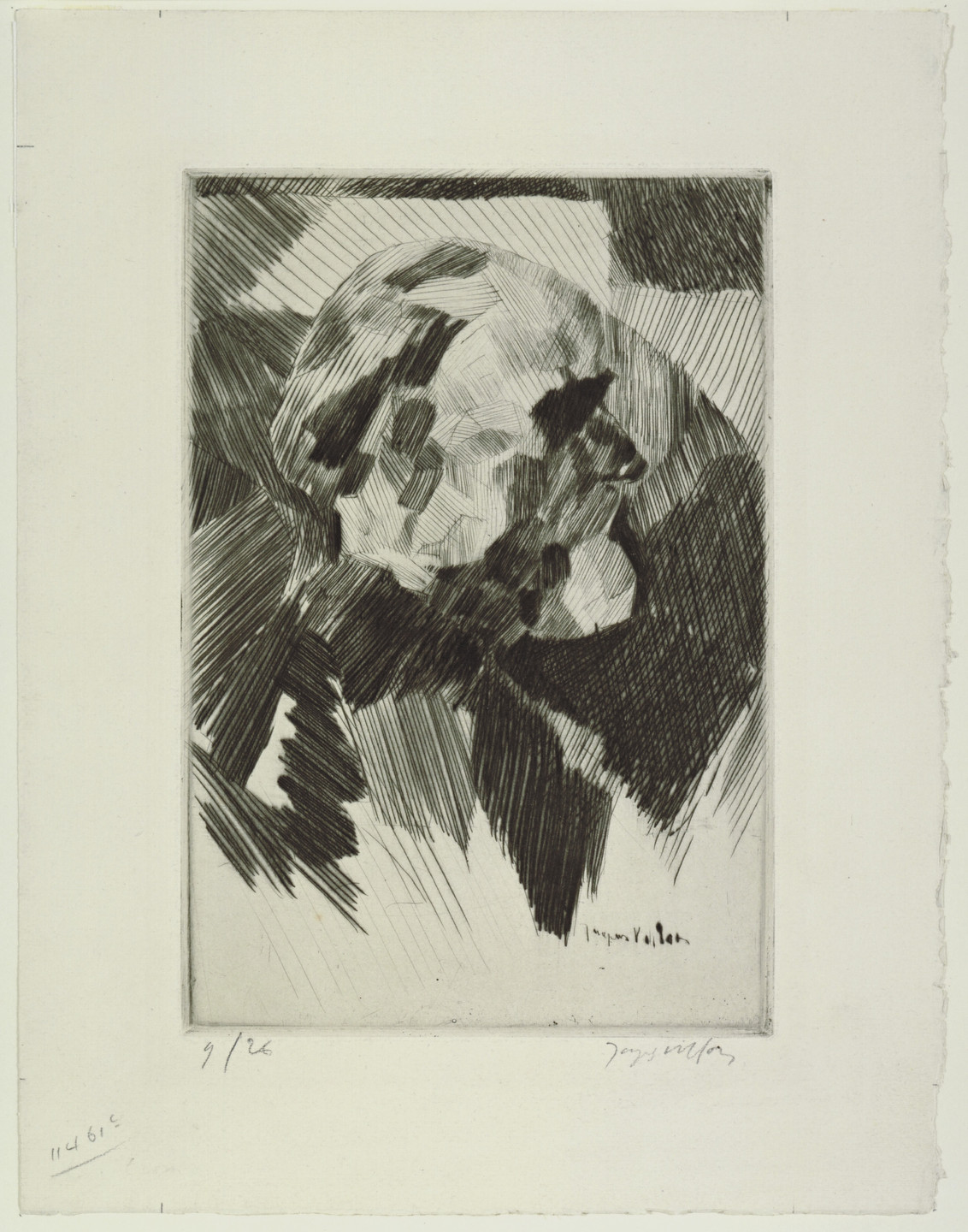 Jacques Villon. Portrait of E.D.. 1913