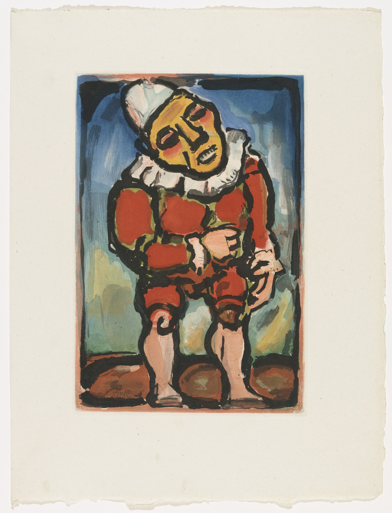 Le Petit Nain (The Little Dwarf) (plate facing page 20) from Cirque de l'étoile filante (The Shooting Star Circus)