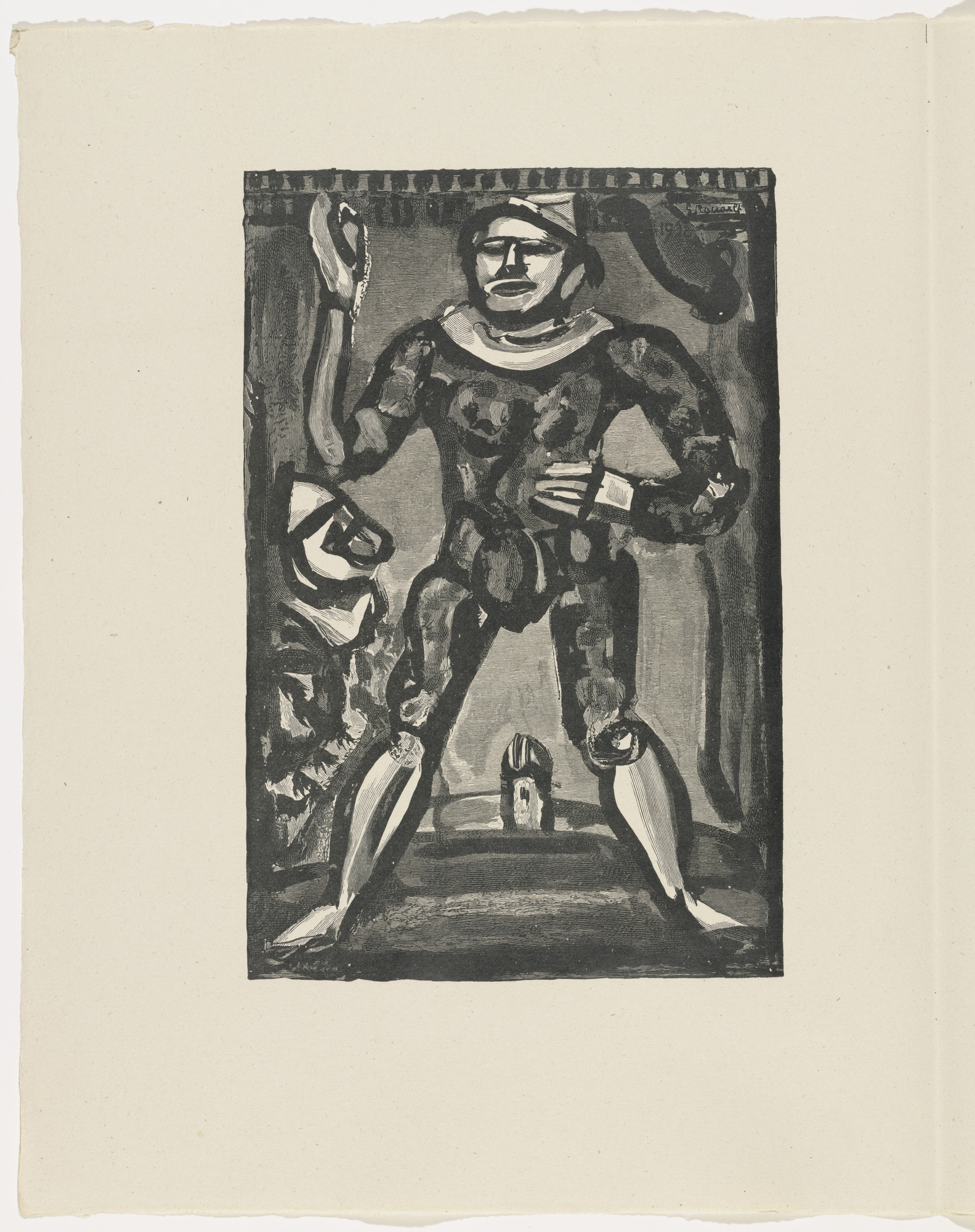 Georges Rouault. Plate (page 2) from Cirque de l'étoile filante (The Shooting Star Circus)