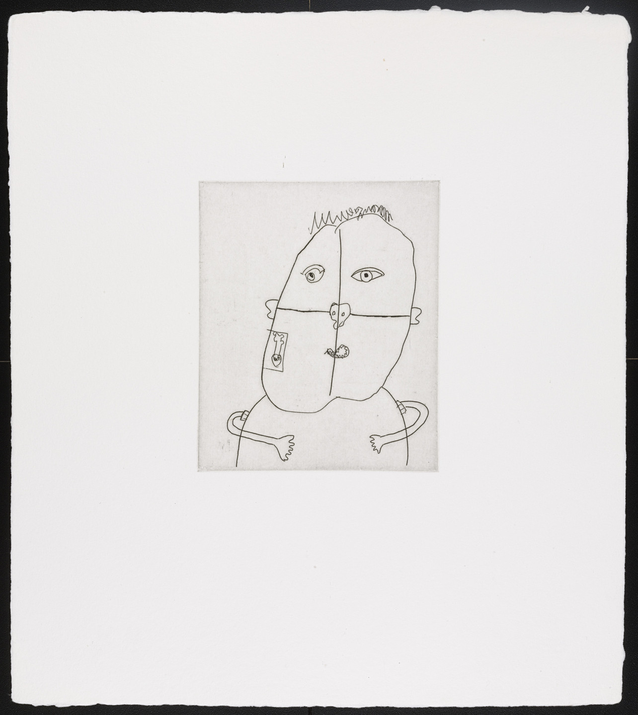 Keith Haring, Sean Kalish. Untitled from an untitled series. 1989