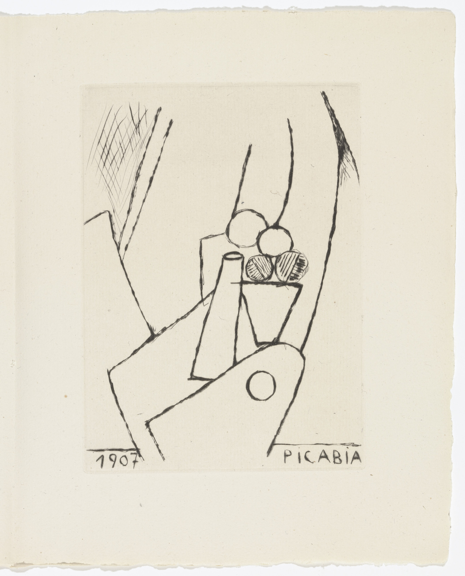 Francis Picabia. Plate (page 69) from Du Cubisme (On Cubism)