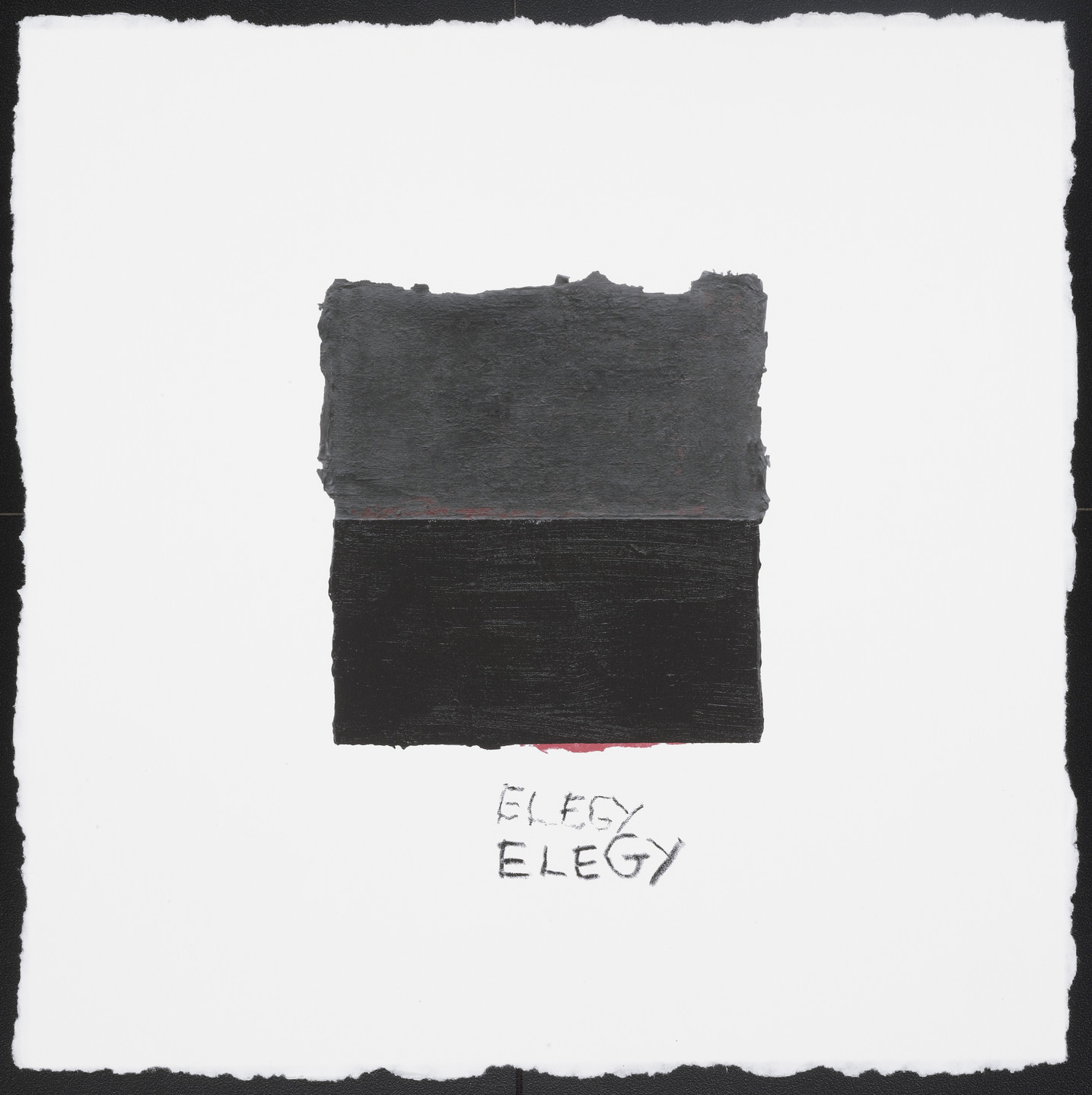 Harmony Hammond. Double Elegy from Femfolio. 2009