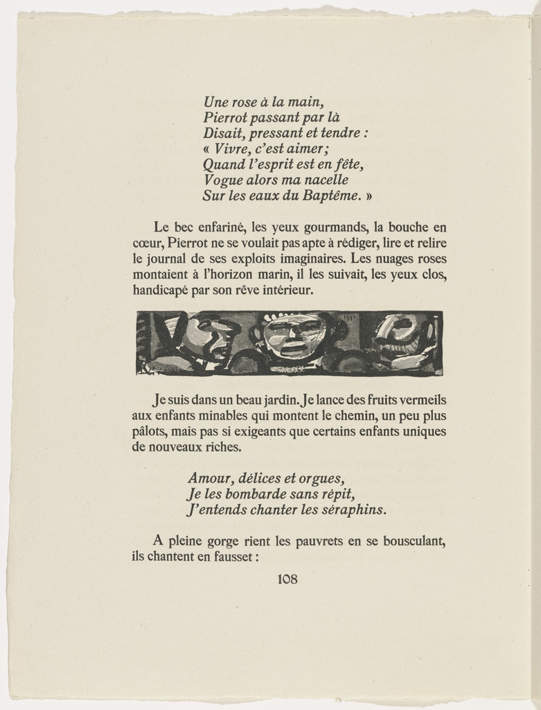 In-text plate (page 108) from Cirque de l'étoile filante (The Shooting Star Circus)