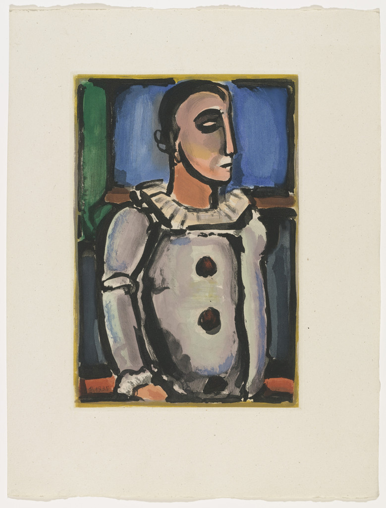 Pierrot (plate facing page 122) from Cirque de l'étoile filante (The Shooting Star Circus)