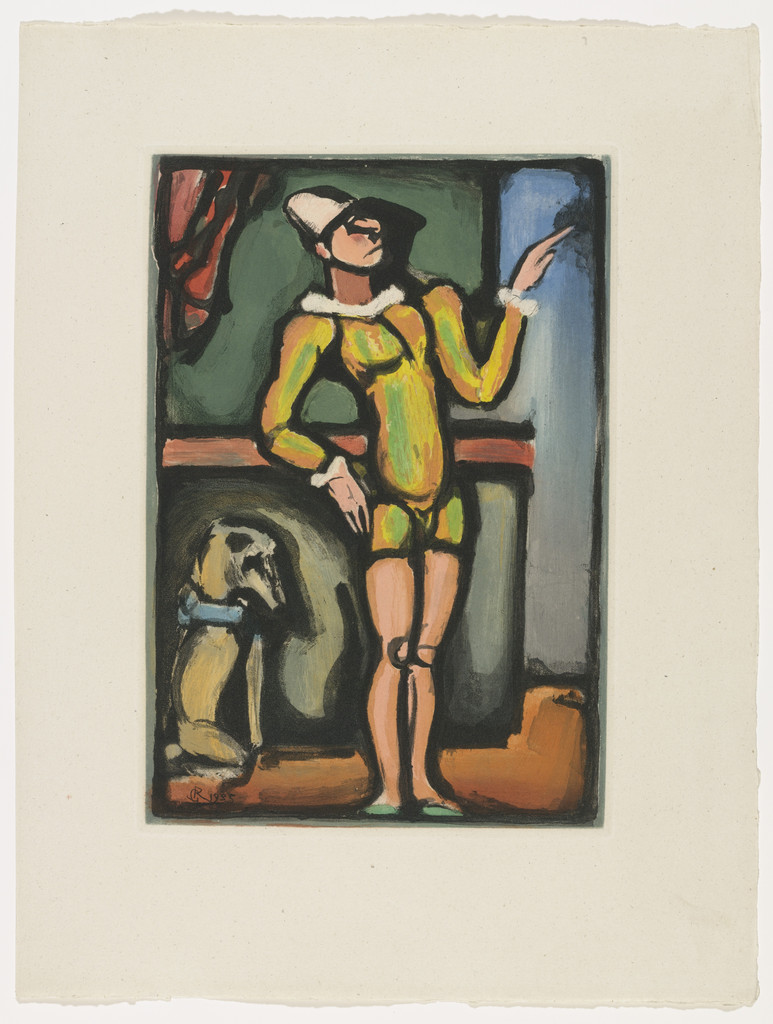 Auguste (plate facing page 144) from Cirque de l'étoile filante (The Shooting Star Circus)