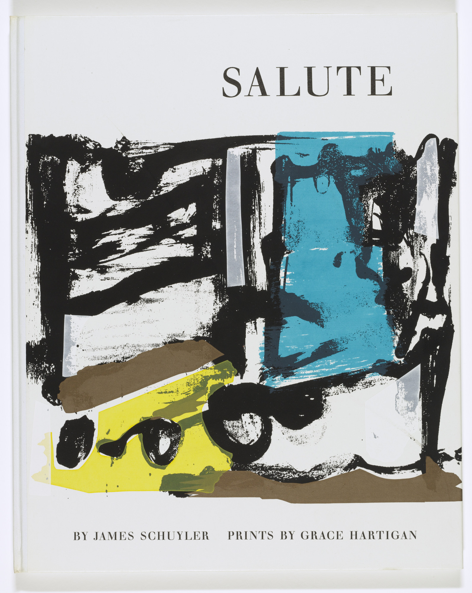Grace Hartigan. Cover from Salute