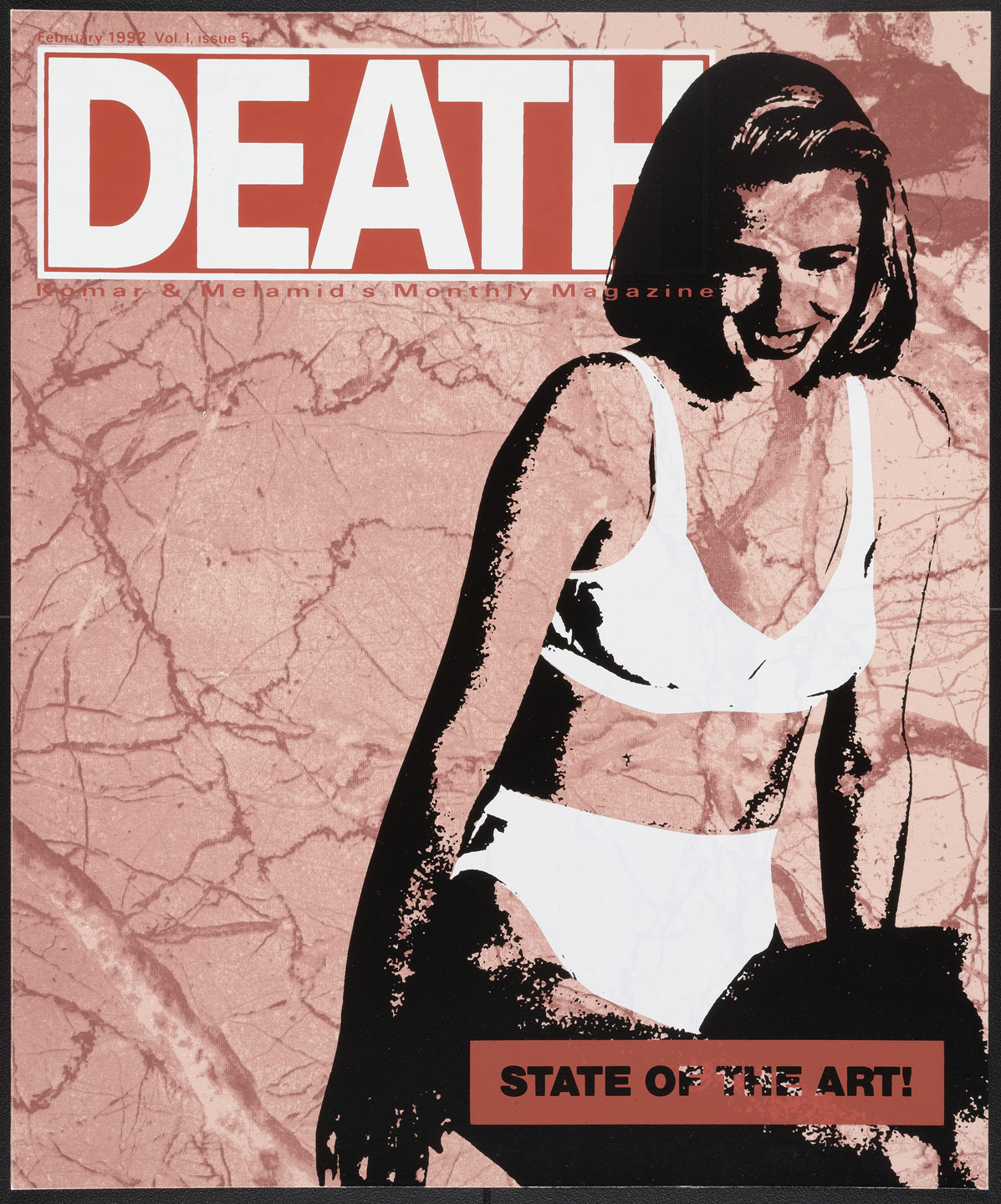 Komar and Melamid, Vitaly Komar, Alex Melamid. February 1992, Vol. 1, Issue 5 from the series DEATH Magazine. 1992