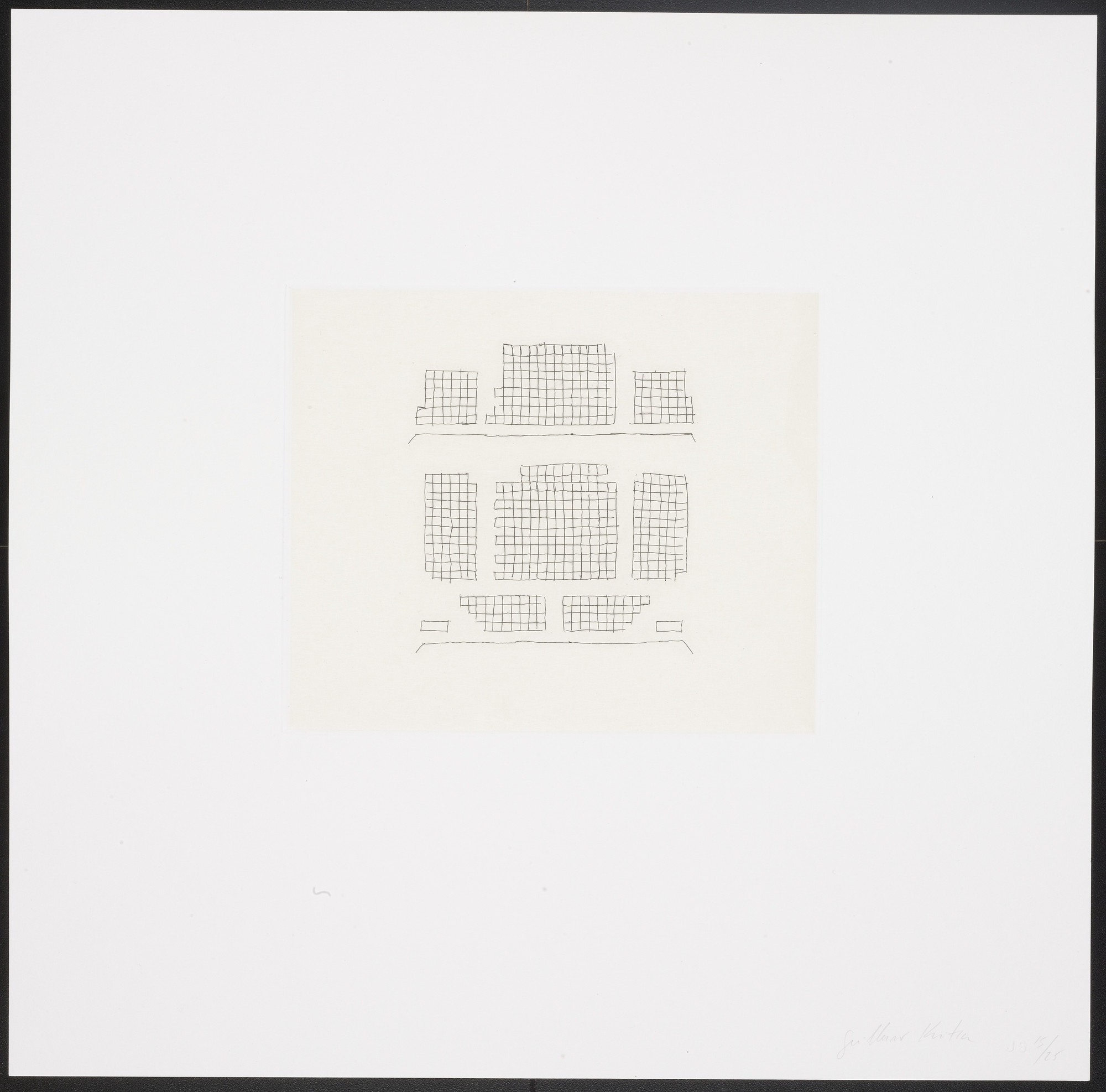 Guillermo Kuitca. Untitled from Puro Teatro (Pure Theater)