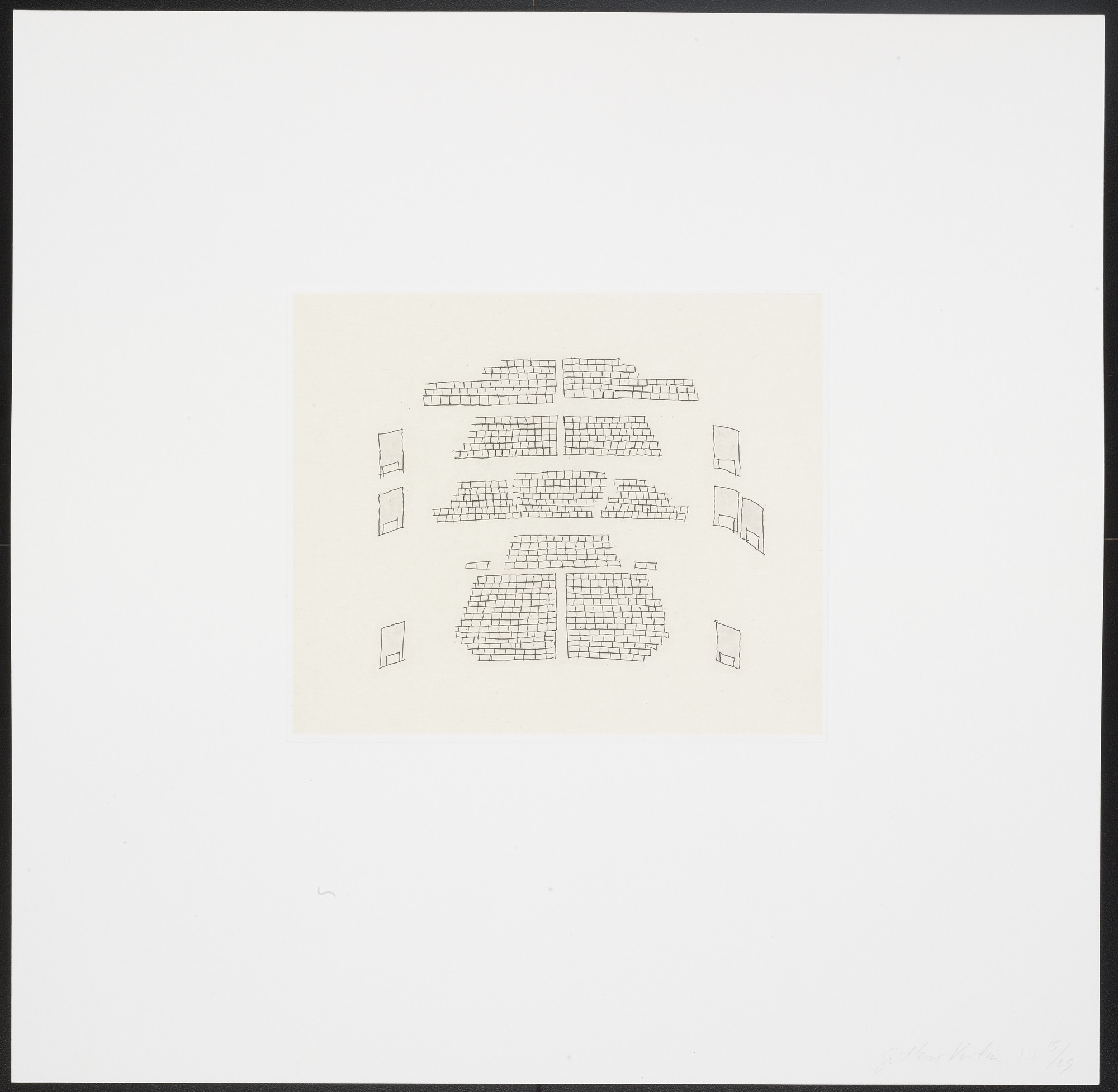 Guillermo Kuitca. Untitled from Puro Teatro (Pure Theater)