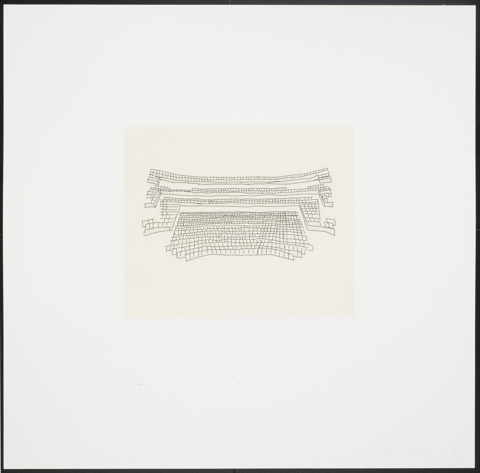 Guillermo Kuitca. Untitled from Puro Teatro (Pure Theater)