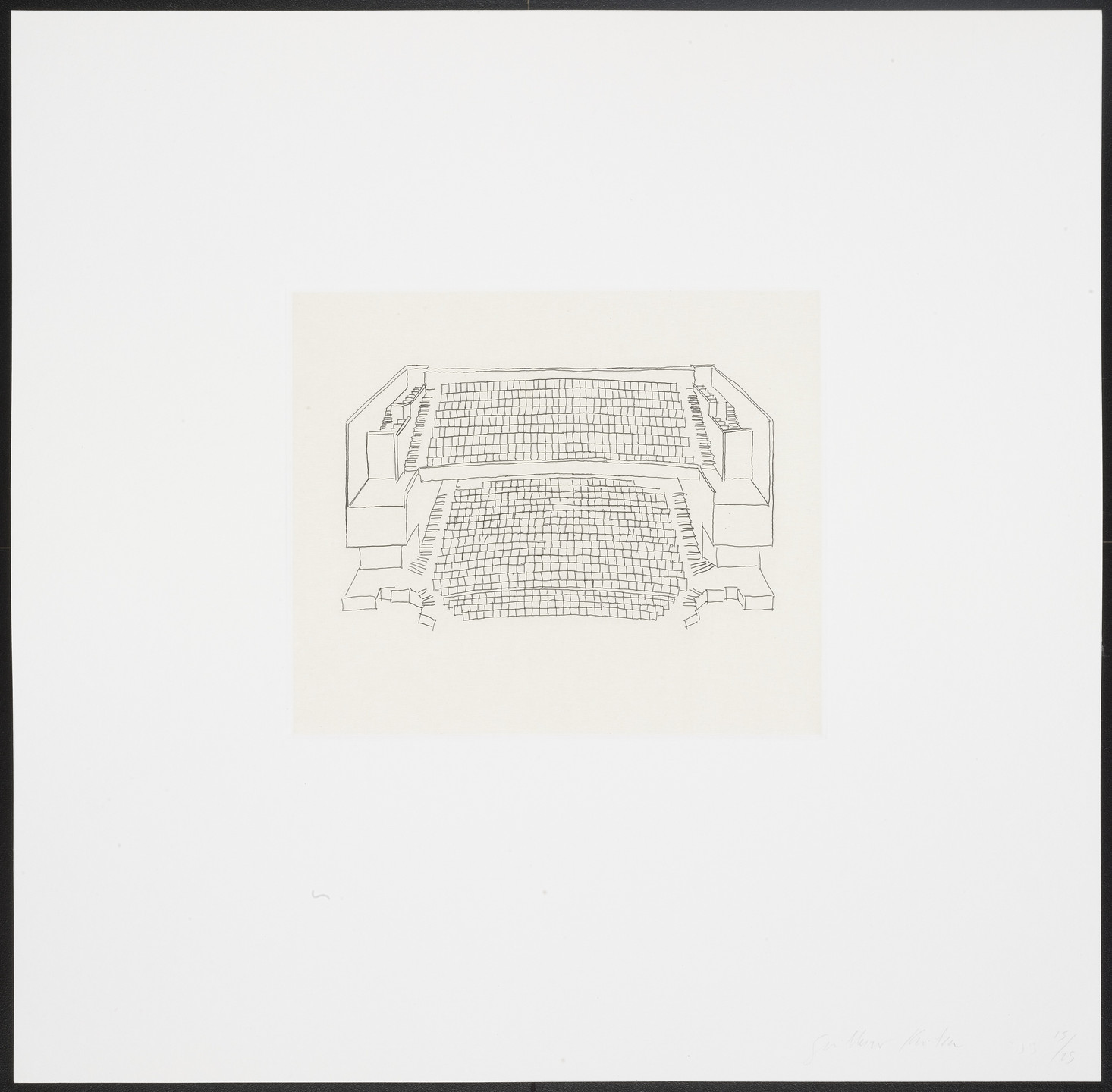 Guillermo Kuitca. Untitled from Puro Teatro. 2003