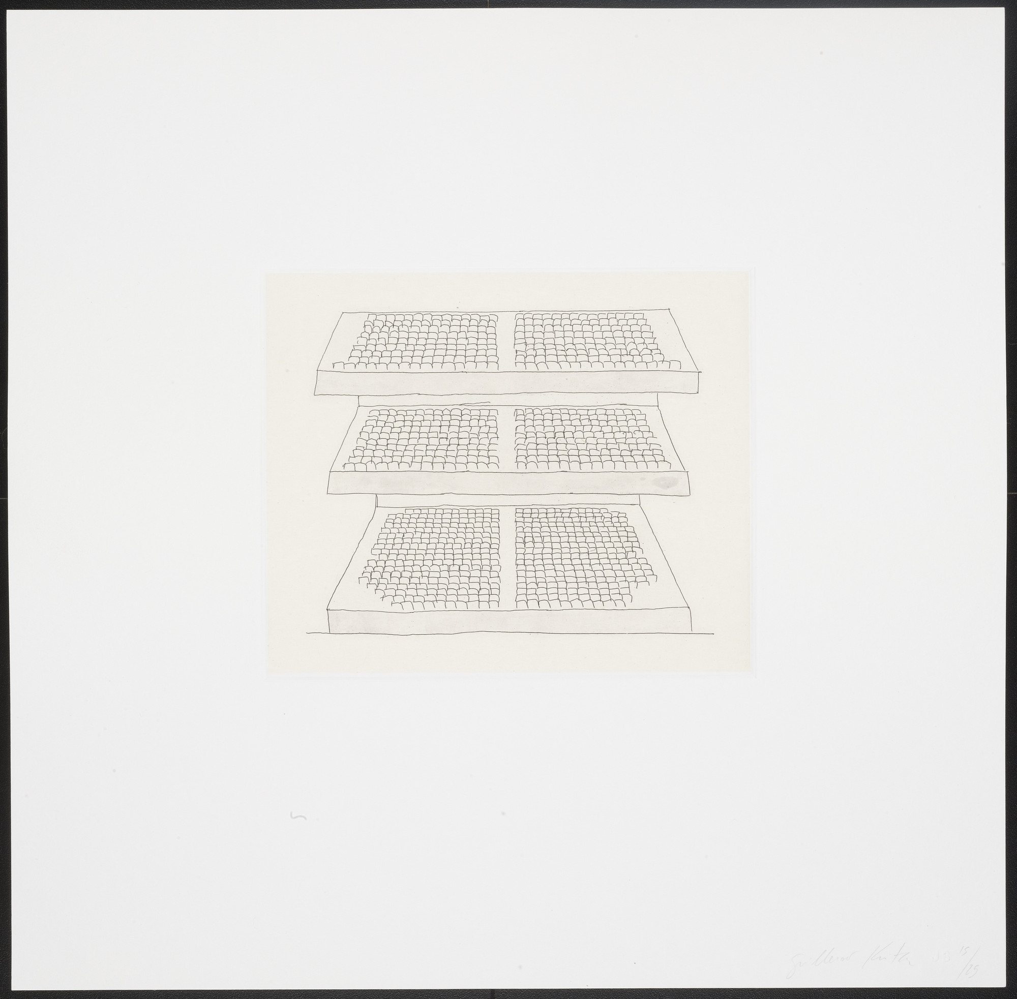 Guillermo Kuitca. Untitled from Puro Teatro (Pure Theater)