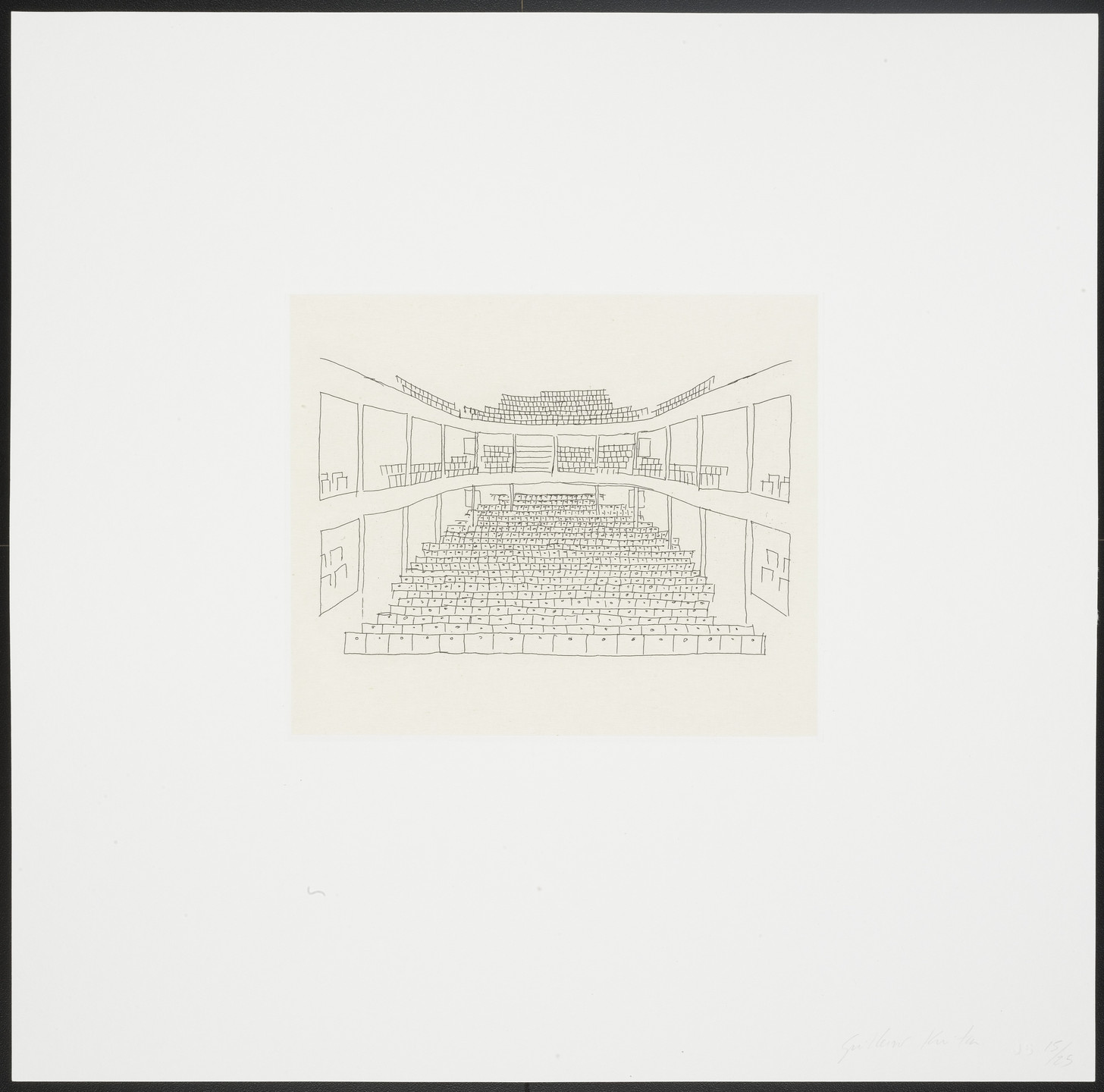 Guillermo Kuitca. Untitled from Puro Teatro. 2003