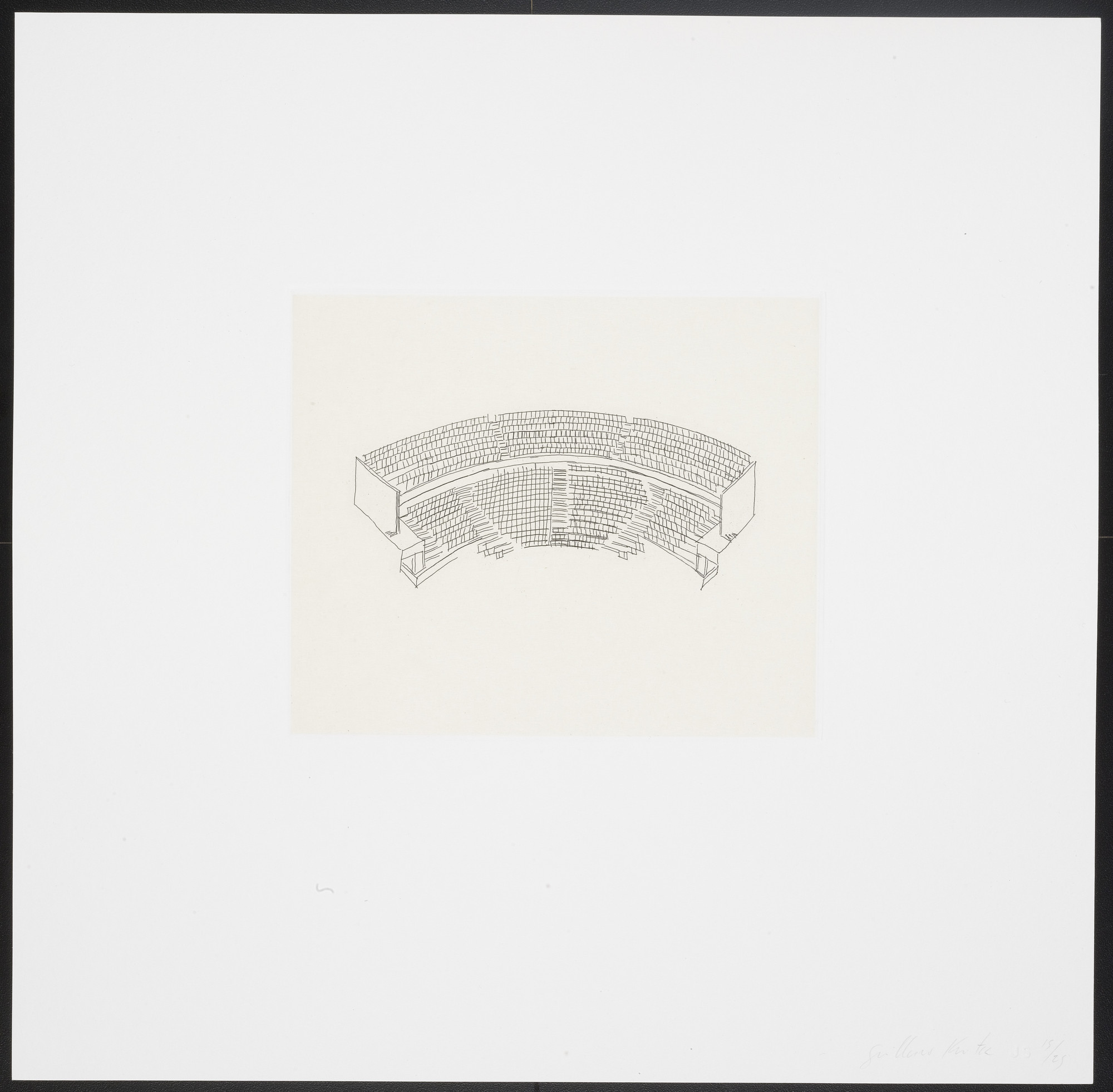 Guillermo Kuitca. Untitled from Puro Teatro (Pure Theater)