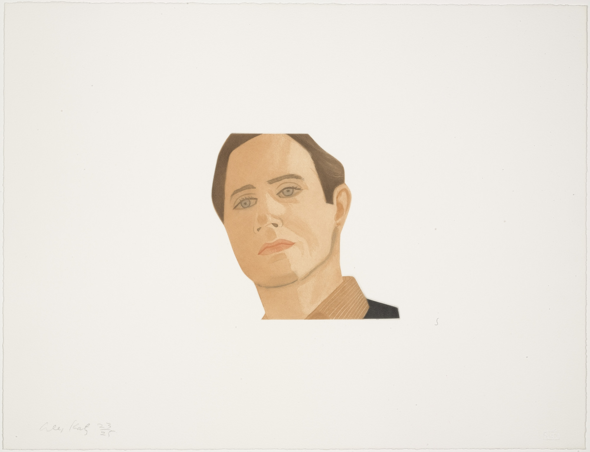 Alex Katz. Gerald Malanga from Face of the Poet