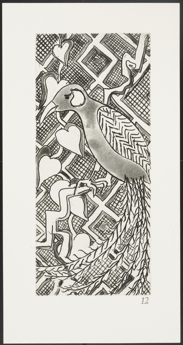 Robert Kushner. Bird of Paradise from The Joy of Ornament. 1980