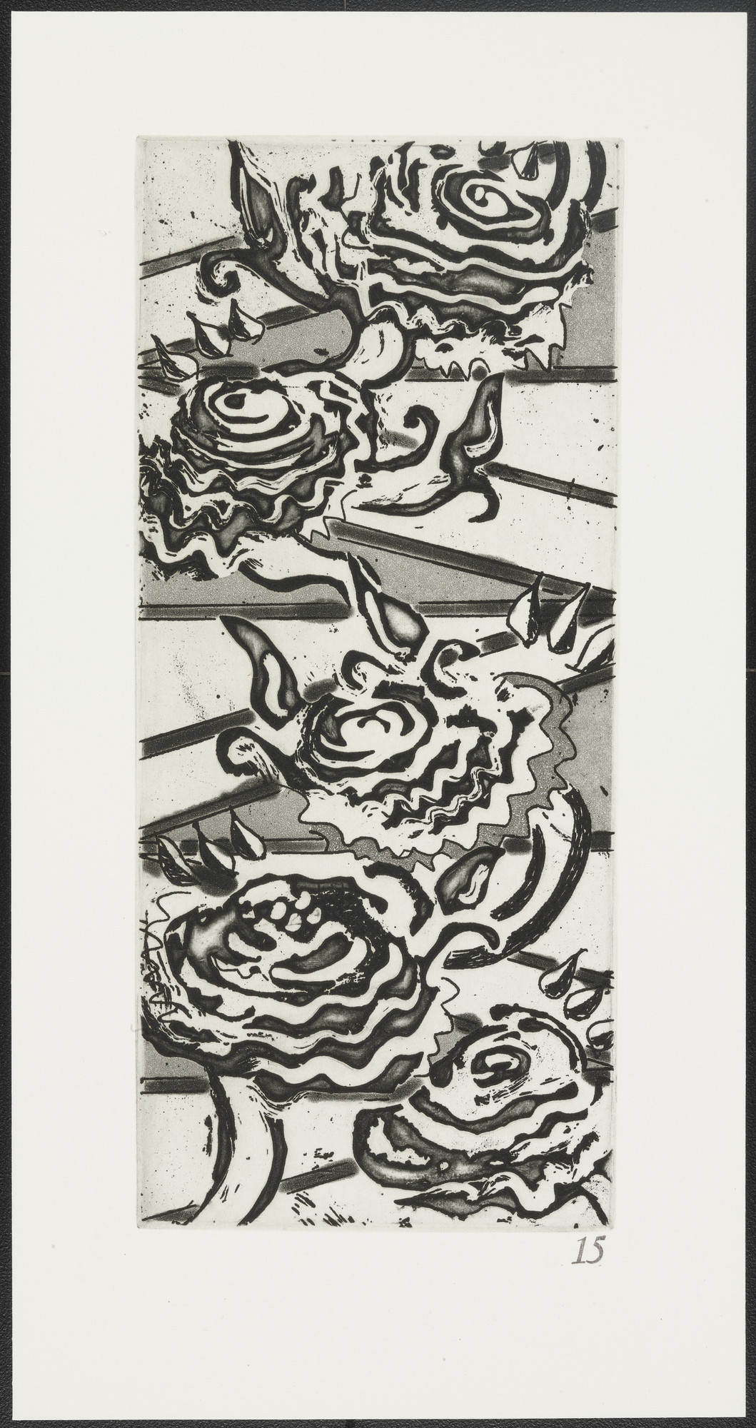 Robert Kushner. Climbing Roses from The Joy of Ornament